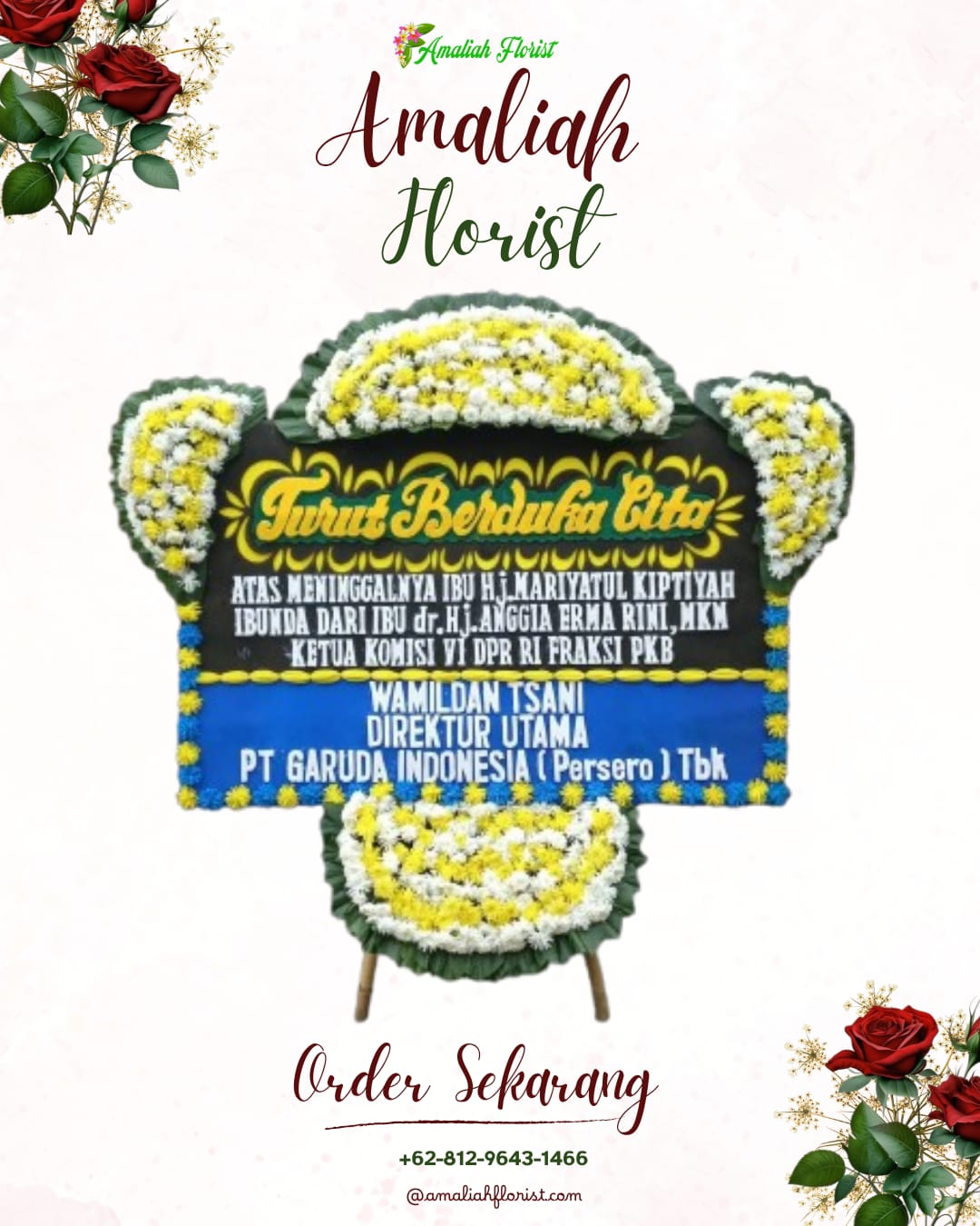 Papan Bunga Duka Kolaka Utara